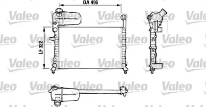 Теплообменник (VALEO: 811070)