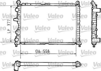 Теплообменник (VALEO: 811073)