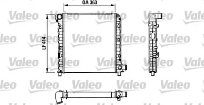 Теплообменник (VALEO: 811383)