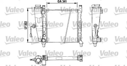 Теплообменник (VALEO: 811386)