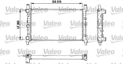 Теплообменник (VALEO: 811387)