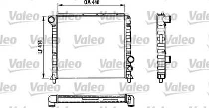 Теплообменник (VALEO: 811389)