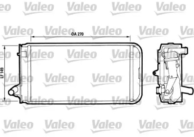 Теплообменник (VALEO: 811393)