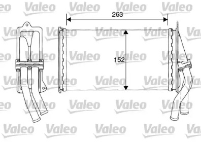 Теплообменник (VALEO: 812015)