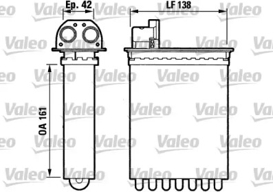 Теплообменник (VALEO: 812028)