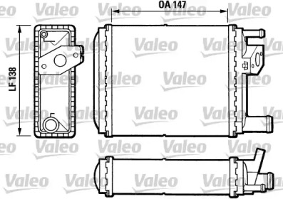 Теплообменник (VALEO: 812032)