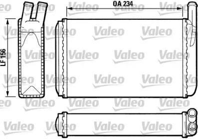 Теплообменник (VALEO: 812034)