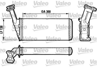 Теплообменник (VALEO: 812036)