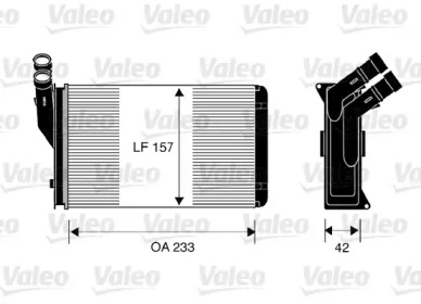 Теплообменник (VALEO: 812044)