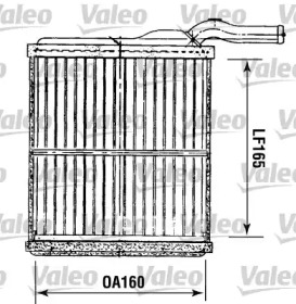 Теплообменник (VALEO: 812077)