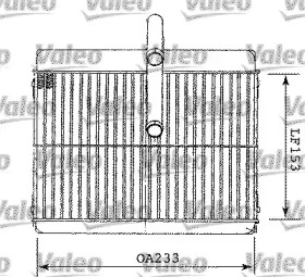 Теплообменник (VALEO: 812078)