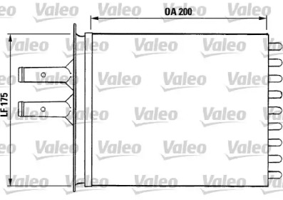 Теплообменник (VALEO: 812081)