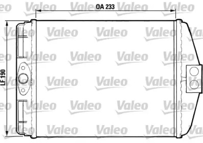 Теплообменник (VALEO: 812083)