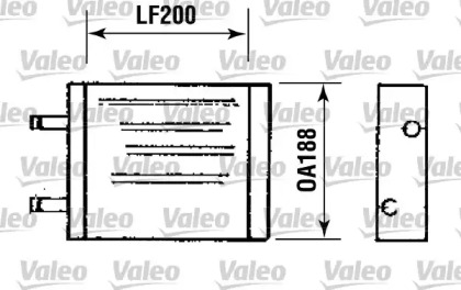 Теплообменник (VALEO: 812093)