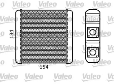 Теплообменник (VALEO: 812107)