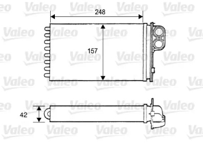 Теплообменник (VALEO: 812115)