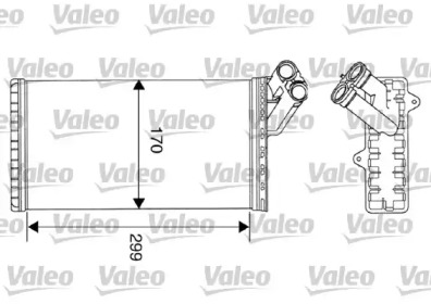 Теплообменник (VALEO: 812116)