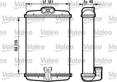 Теплообменник (VALEO: 812127)