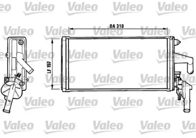 Теплообменник (VALEO: 812137)