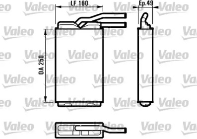 Теплообменник (VALEO: 812153)