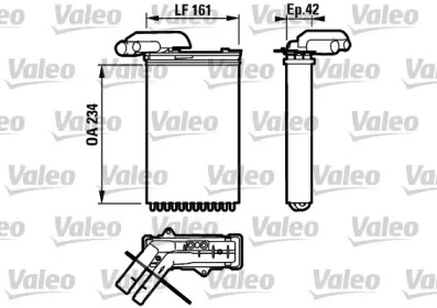 Теплообменник (VALEO: 812158)