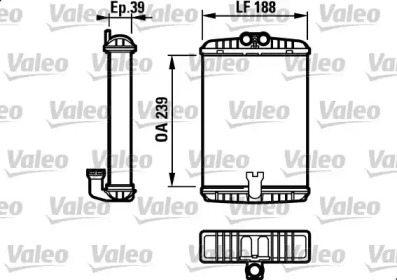 Теплообменник (VALEO: 812190)