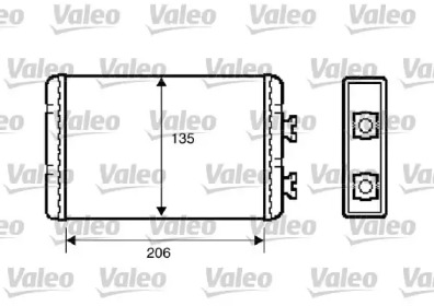 Теплообменник (VALEO: 812220)