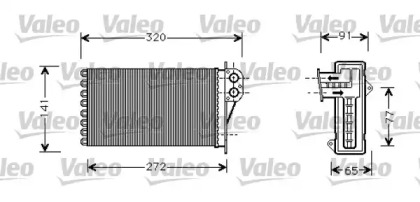 Теплообменник (VALEO: 812221)