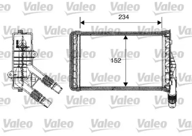 Теплообменник (VALEO: 812223)