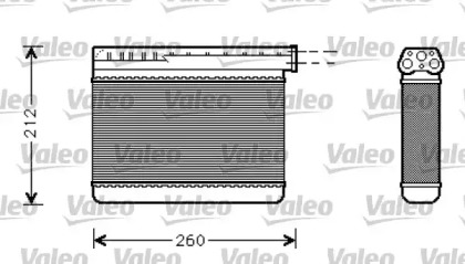 Теплообменник (VALEO: 812240)