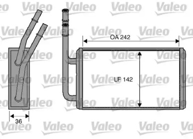 Теплообменник (VALEO: 812276)