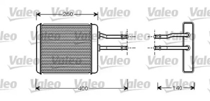 Теплообменник (VALEO: 812278)