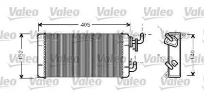 Теплообменник (VALEO: 812301)