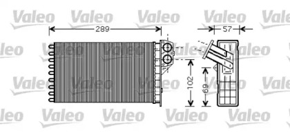 Теплообменник (VALEO: 812322)