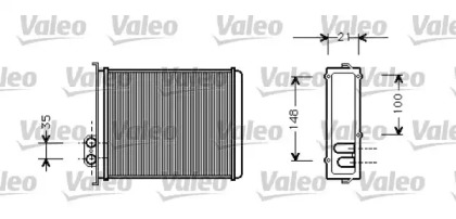 Теплообменник (VALEO: 812327)