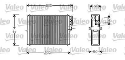 Теплообменник (VALEO: 812328)