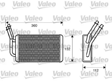 Теплообменник (VALEO: 812332)