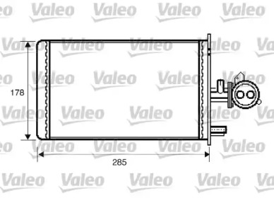 Теплообменник (VALEO: 812337)