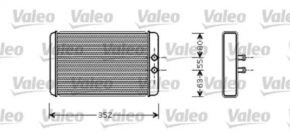 Теплообменник (VALEO: 812358)