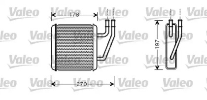 Теплообменник (VALEO: 812361)