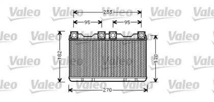 Теплообменник (VALEO: 812362)