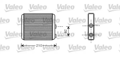 Теплообменник (VALEO: 812363)