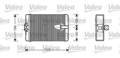 Теплообменник (VALEO: 812366)