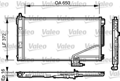 Конденсатор (VALEO: 814001)