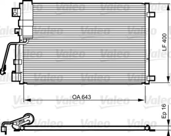 Конденсатор (VALEO: 814009)