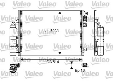 Конденсатор (VALEO: 814051)