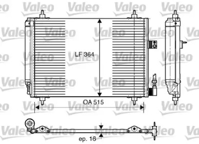 Конденсатор (VALEO: 814066)