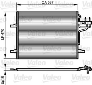 Конденсатор (VALEO: 814185)