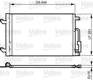 Конденсатор (VALEO: 814198)