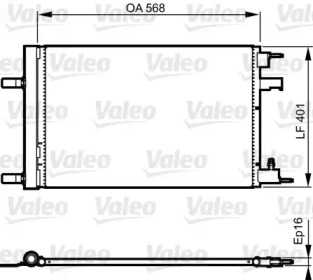 Конденсатор (VALEO: 814201)